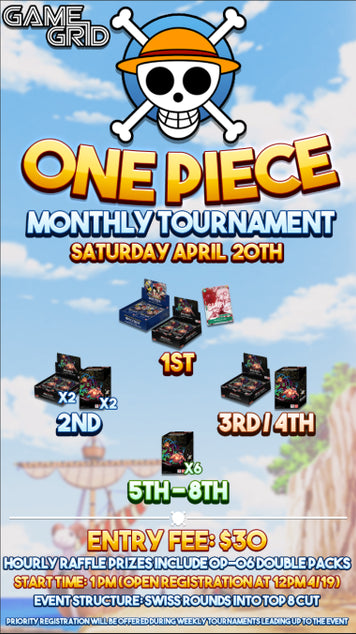 One Piece Monthly Tournament: April