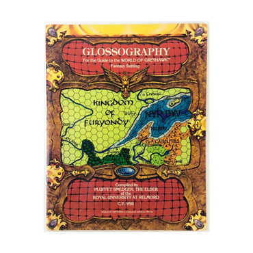 Glossography for the Guide to the World of Greyhawk Fantasy Setting