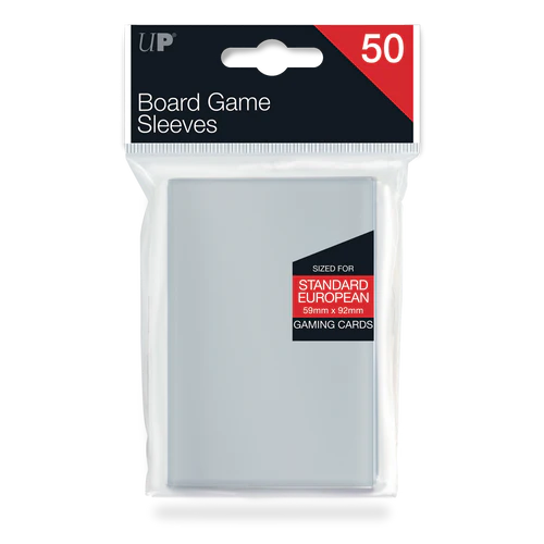 Ultra Pro Board Game Sleeves (50ct): Special Sized (59 x 92 mm)