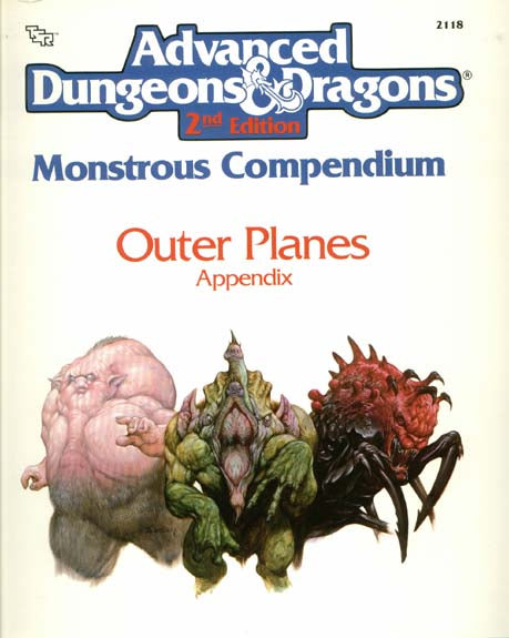 Monstrous Compendium Outer Planes Appendix