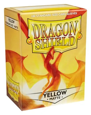 Dragon Shield Matte: Yellow (100)
