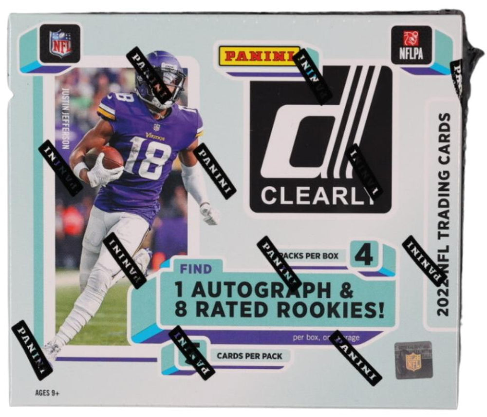 2022 PANINI CLEARLY DONRUSS FOOTBALL HOBBY BOX