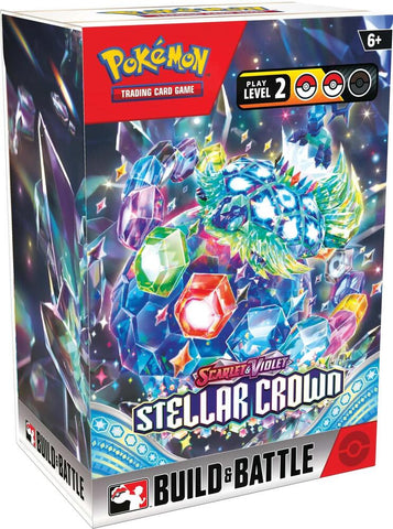 Pokemon TCG: Stellar Crown Build and Battle Box