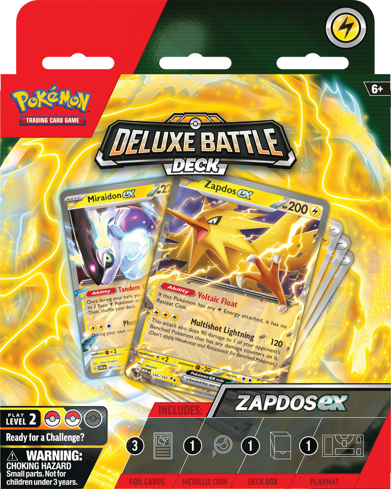 Zapdos EX Deluxe Battle Deck