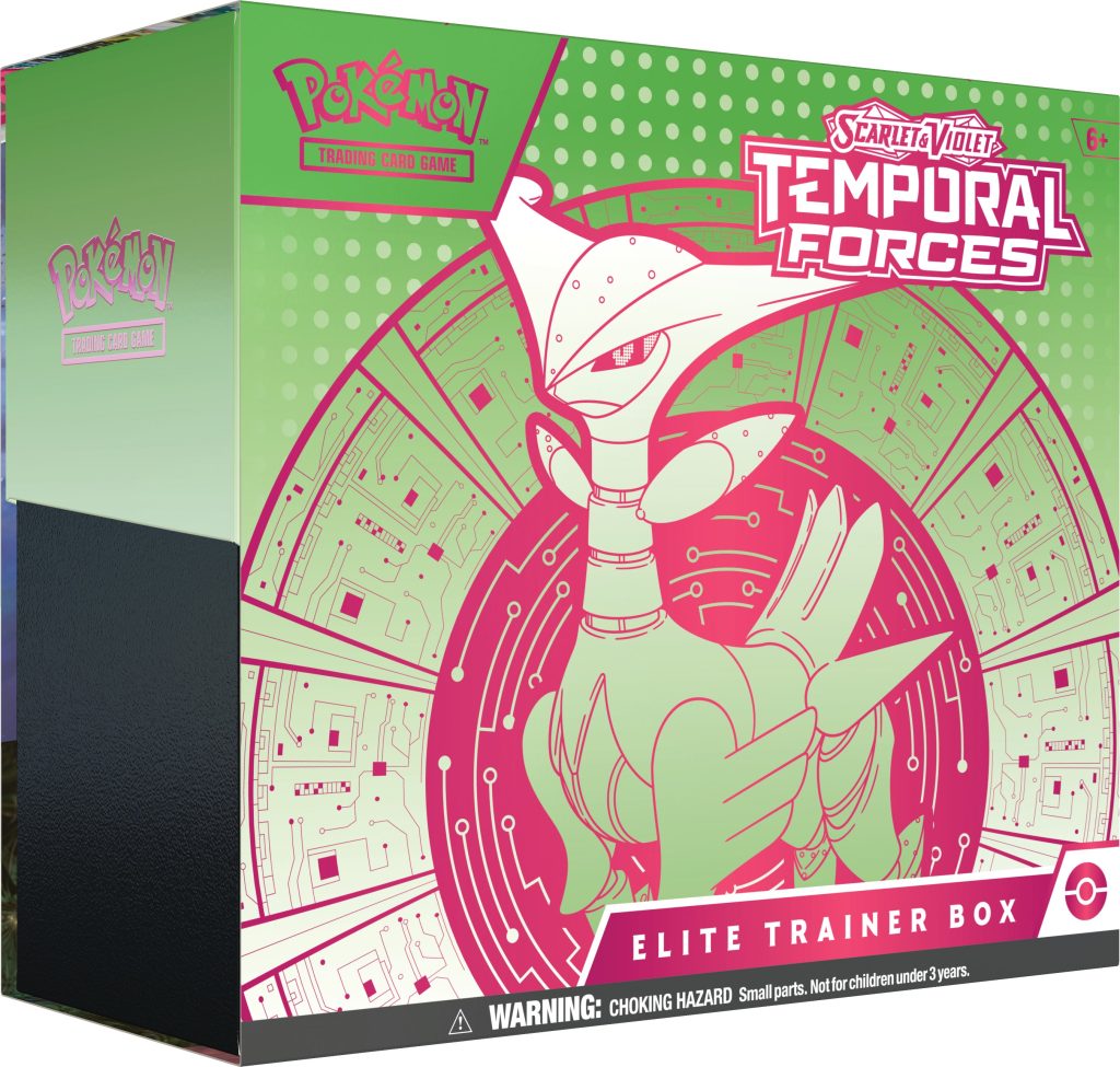 Scarlet & Violet: Temporal Forces Elite Trainer Box (1 of each) Set of 2