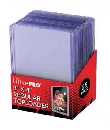 3" x 4" Clear Regular Toploader (25-Count) - Ultra Pro Toploaders