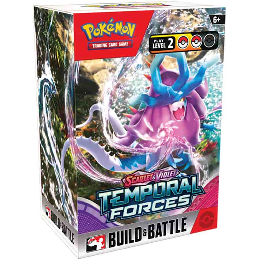 POKEMON TCG: SCARLET AND VIOLET: TEMPORAL FORCES: BUILD AND BATTLE