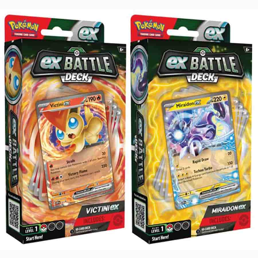 Pokemon TCG: Battle Decks: Victini or Miraidon