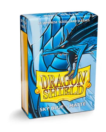 Dragon Shield Japanese Sleeves - Sky Blue Matte (60-Pack)
