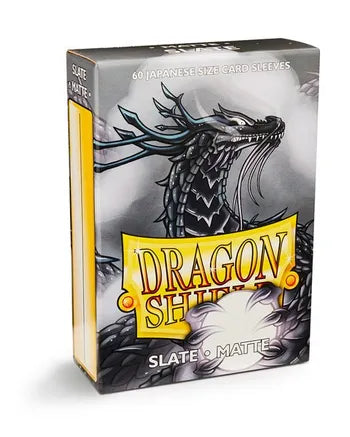 Dragon Shield Japanese Sleeves - Slate Matte (60-Pack)
