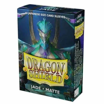 Dragon Shield Japanese Sleeves - Jade Matte (60-Pack)