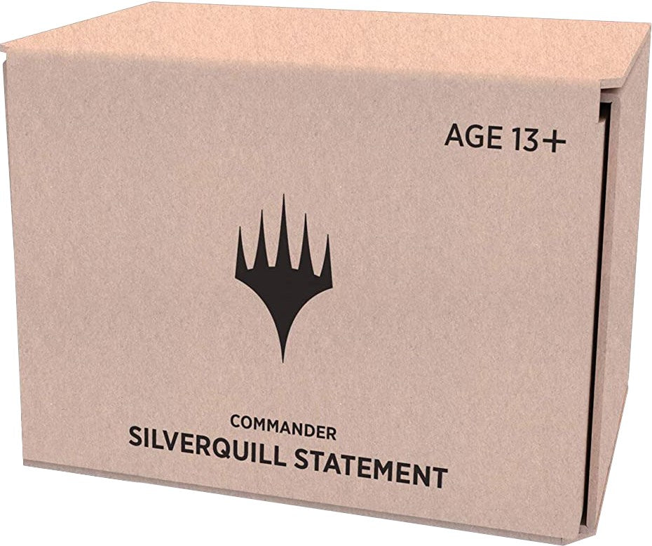 Strixhaven: School of Mages - Commander Deck (Silverquill Statement - Minimal Packaging)