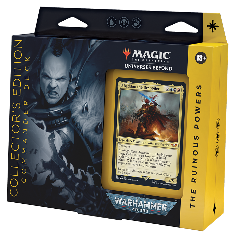 Warhammer 40,000 - Commander Deck (The Ruinous Powers - Collector's Edition)