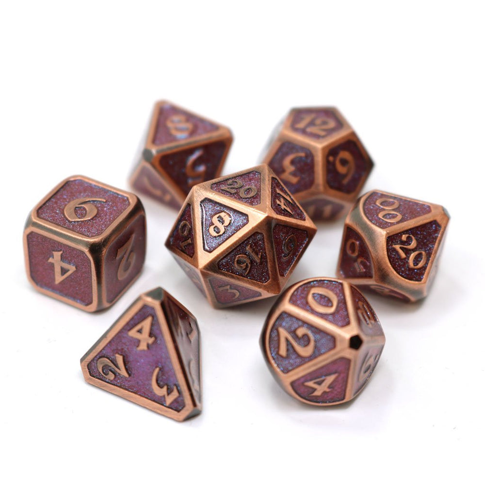 Metal RPG Dice Set (7) - Dreamscape Desert Melody