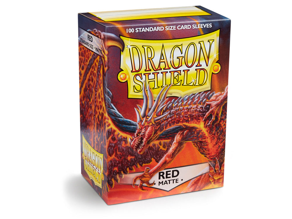 Dragon Shield Matte: Red (100)