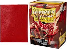 Dragon Shield Matte: Ruby (100)