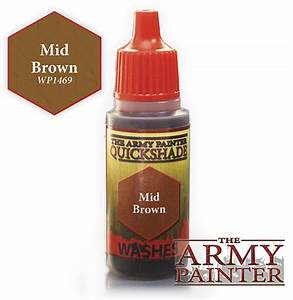 Army Painter: Washes - Mid Brown - 18mL