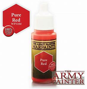 Army Painter: Base - Pure Red - 18 mL