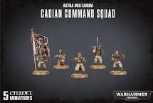 Astra Militarum Cadian Command Squad