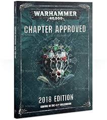 WH Warhammer 40K Index - Chapter Approved 2018