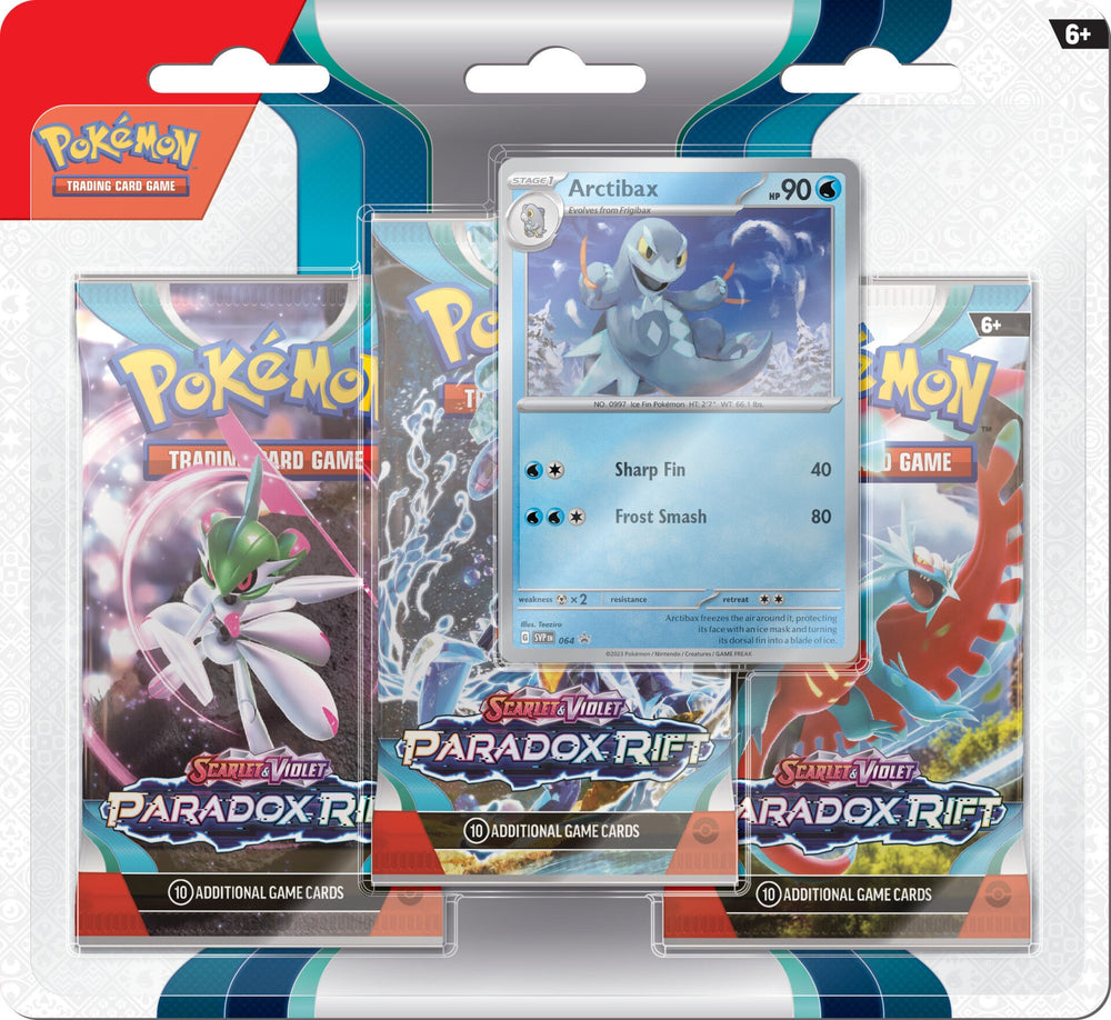 Scarlet & Violet: Paradox Rift - 3-Pack Blister