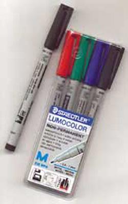 Water Soluble Marker Set (4)