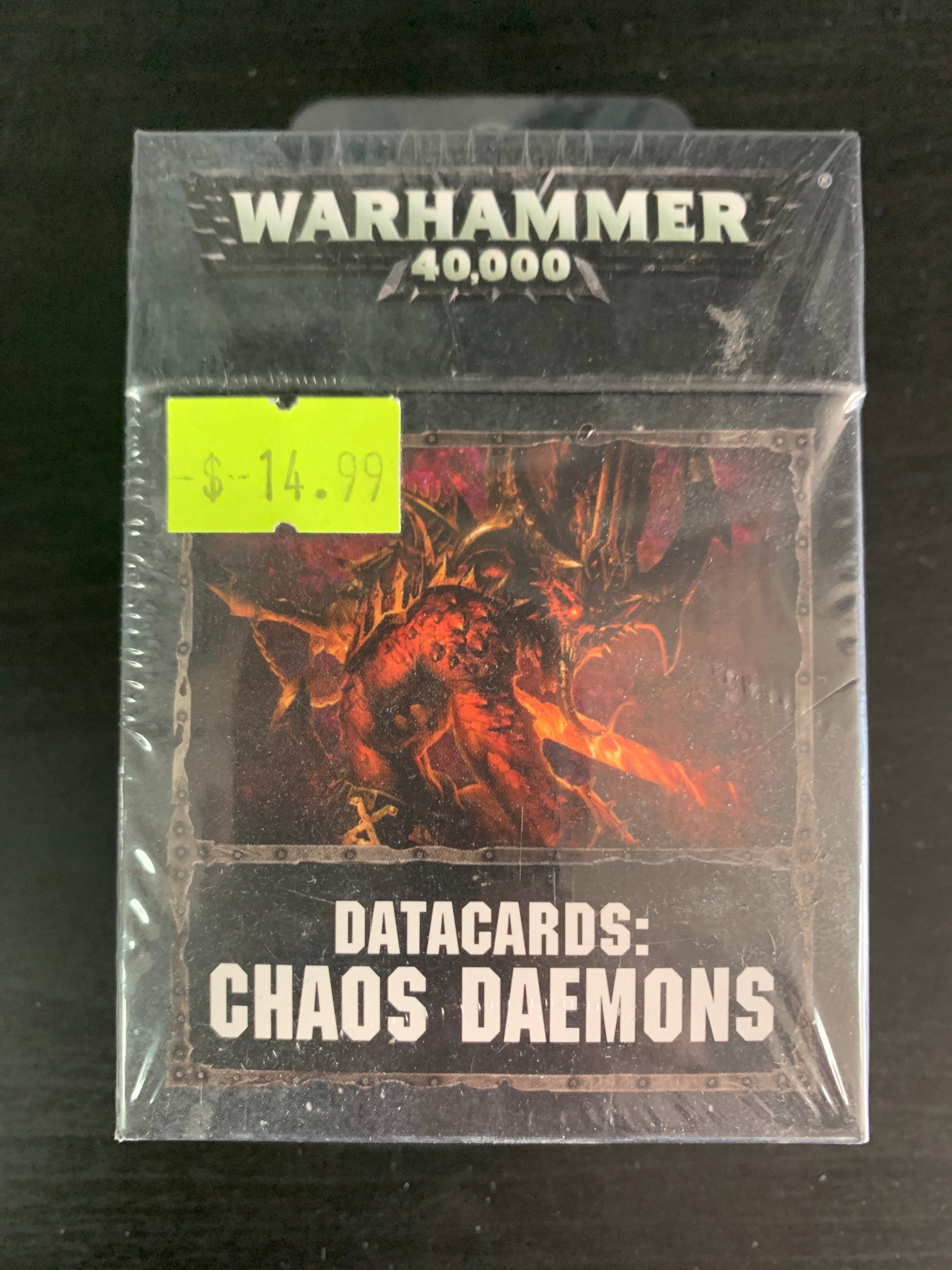 WH Warhammer Datacards: Chaos Daemons