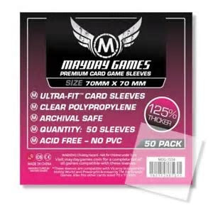 Mayday Games Card Sleeves 70 x 70 mm