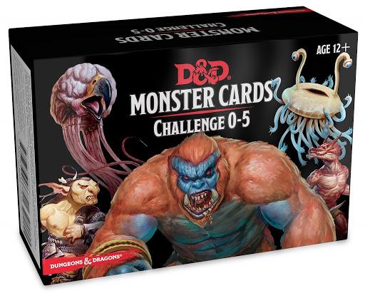 D&D - Monster Cards: Challenge 0-5