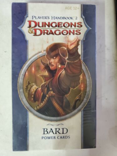Dungeons and Dragons Player's Handbook 2 Bard Power Cards